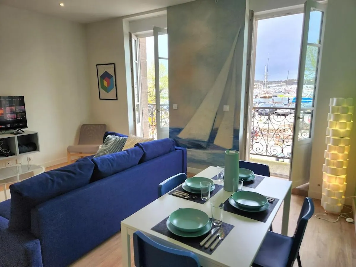 Apartment 1 - Bel Appartement Vue Sur Le Port Et La Ville Close - Wifi Concarneau